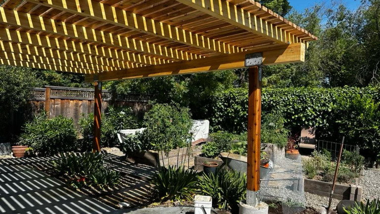 Cedar Pergola