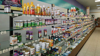 Established vitamin and health supplement store