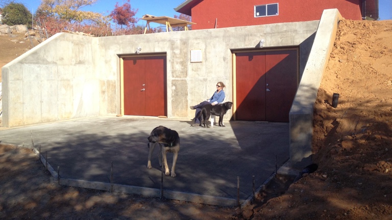 Winery Cave entrance