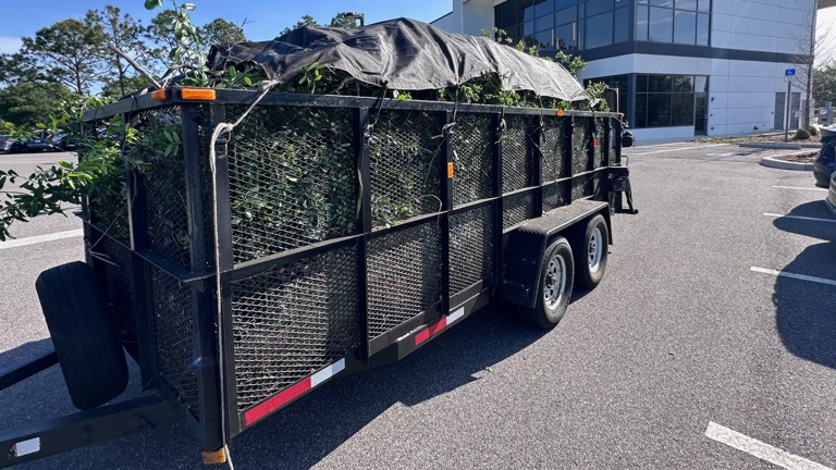 Open Utility Trailer 7x16