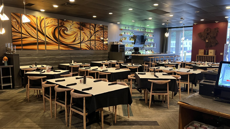 dining area with 80 seating