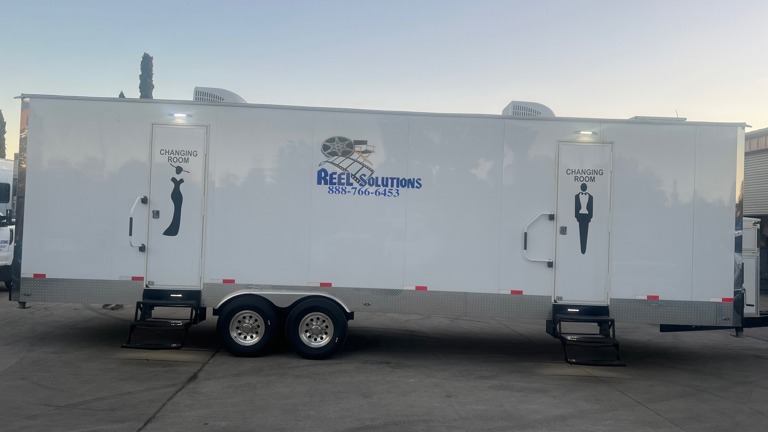 8 Station changing trailer
