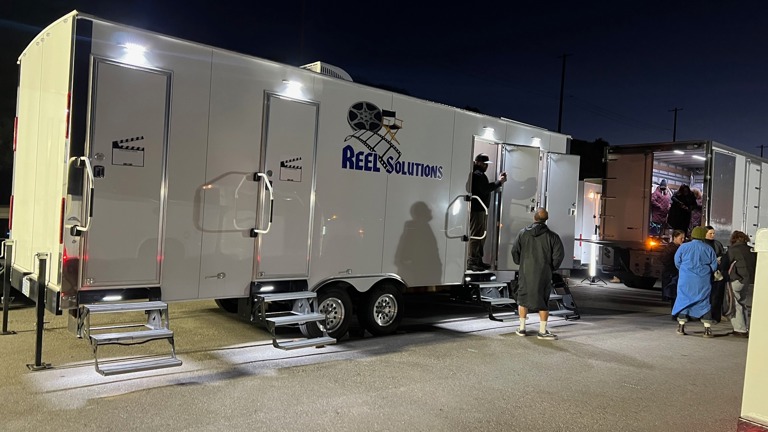 Changing room trailer 