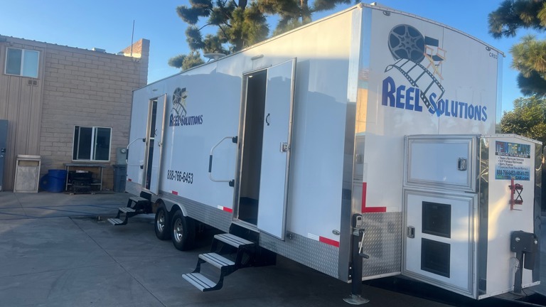 Hair and makeup trailer 