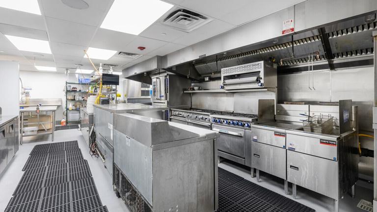 Clean Kitchen Space 