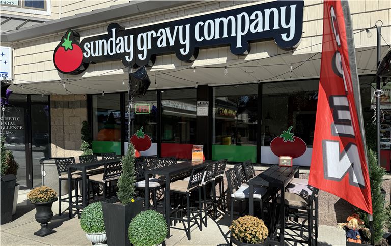 Sunday Gravy Outside Seating Area