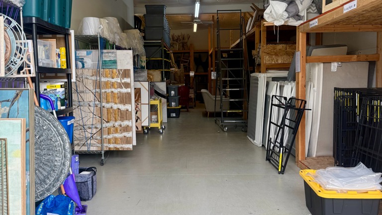 Another view of warehouse and inventory
