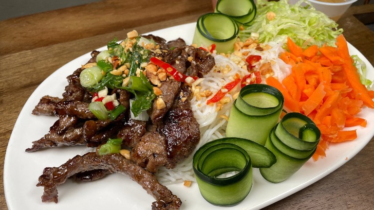 Sample Food Vermicelli Bowls