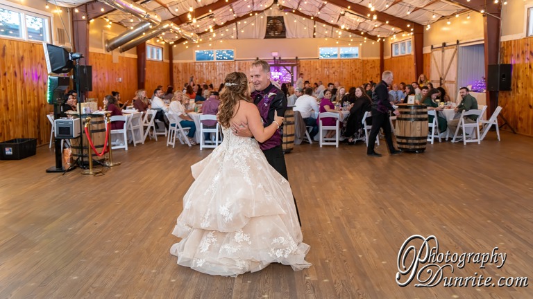 Indoor Reception with Photo Booth