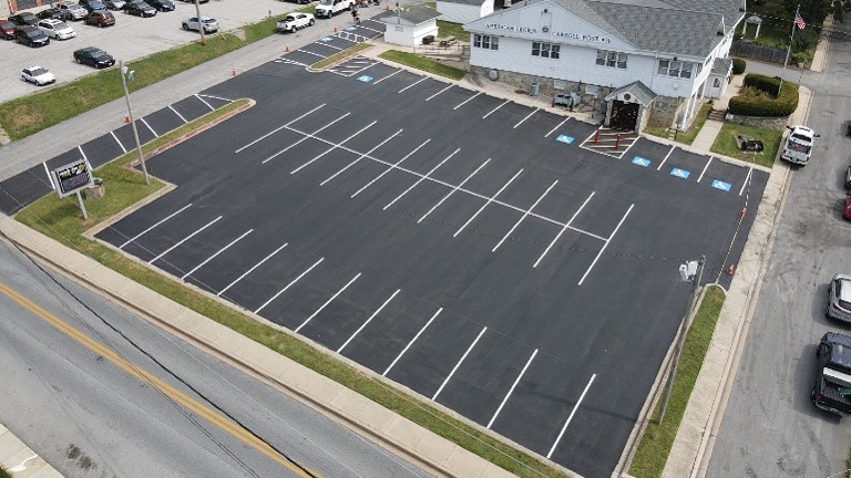 Veterans Parking Lot Maintenance
