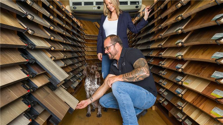 Mobile Flooring Showroom