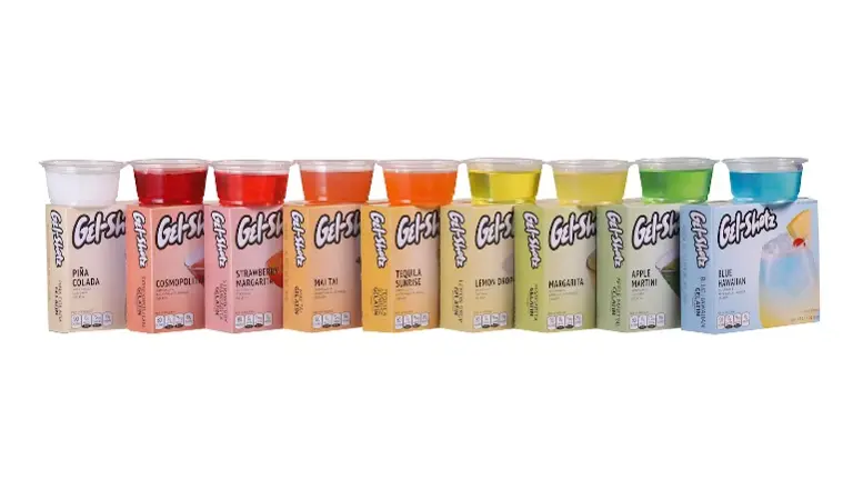 Gel Shotz cocktail flavored gelatin