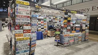 Unique Mobile License Plate Engraving and Printing Business