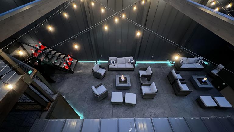 Lower Outdoor Patio w/ Firepits