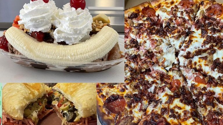 Ice Cream, Pizza and Muffuletta's