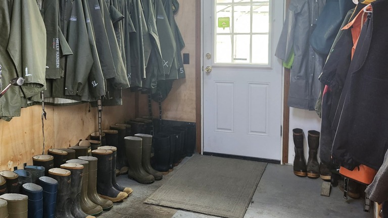 Rain gear and boots