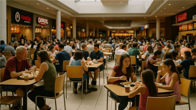 Food court restaurant