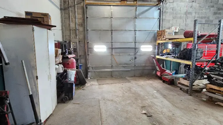 Rear garage door Rear garage door