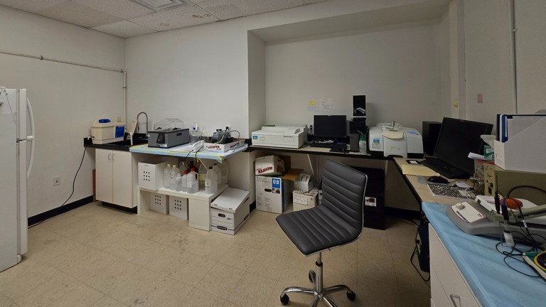 Smaller Room with UV & FTIR