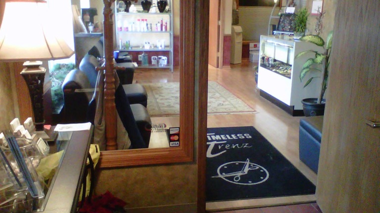 Entryway to Salon