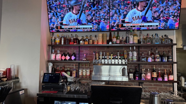 Bar area