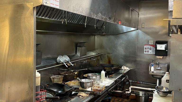 Stir fry station