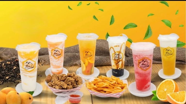 bubble tea made with love and creativity