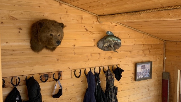 Interior of Lodge