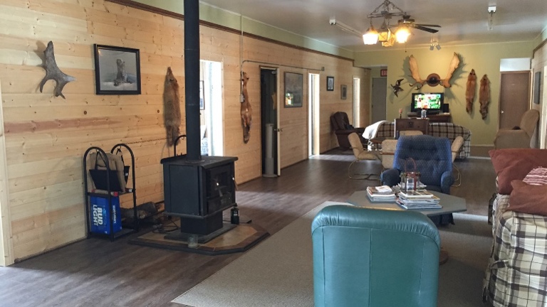Interior of Lodge