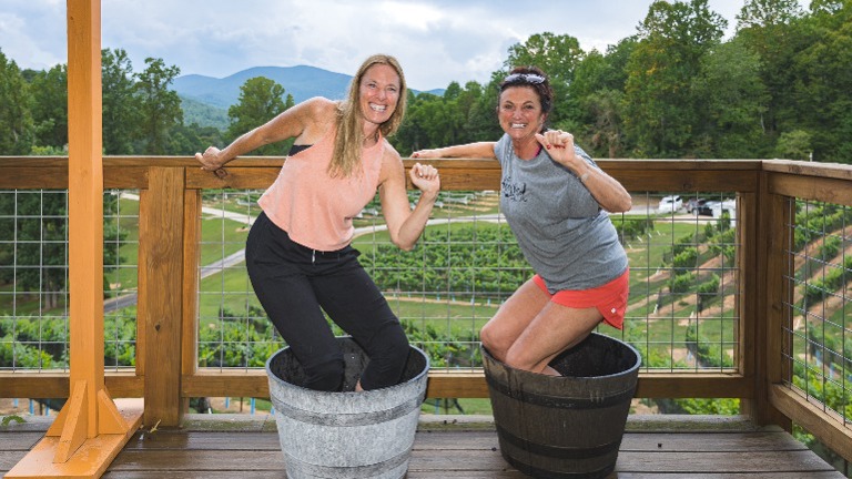 Grape Stomp festival