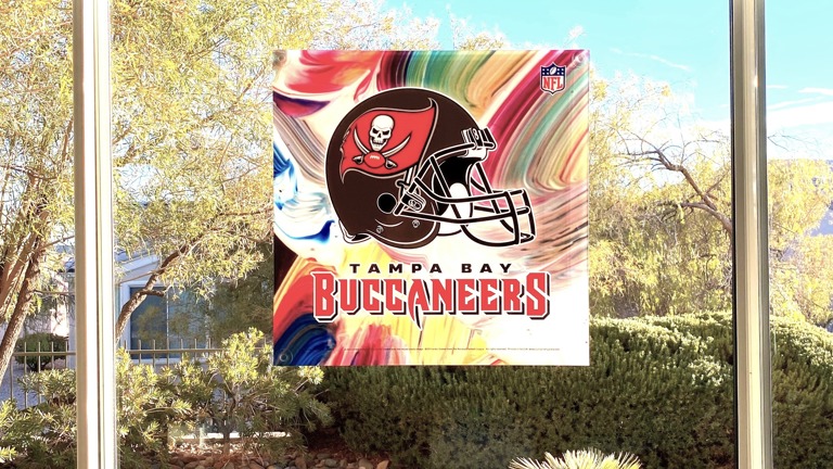 Mixed Media Art w/NFL Branding