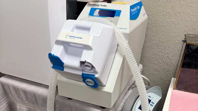 Zimmer Chiller w/ Smoke Evacuator