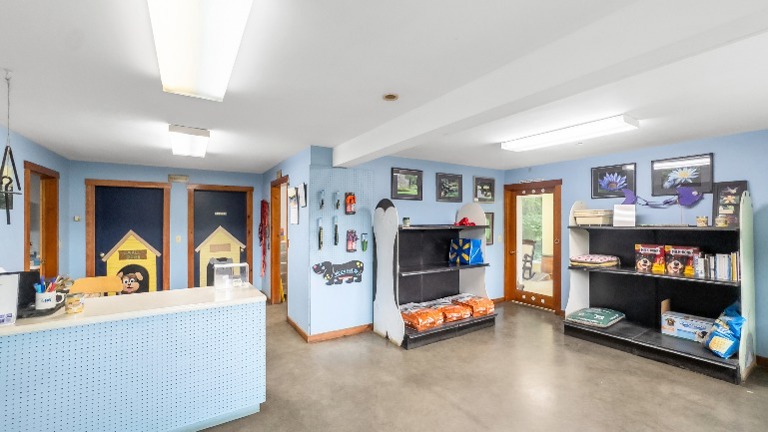 Pet Lodge Lobby
