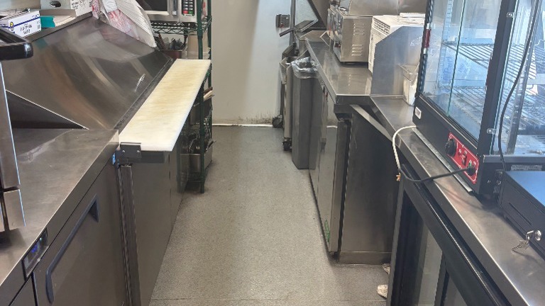 Inside of Cart