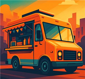 Successful food truck business with solid profit margins!