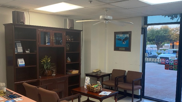 Comfortable Waiting Area