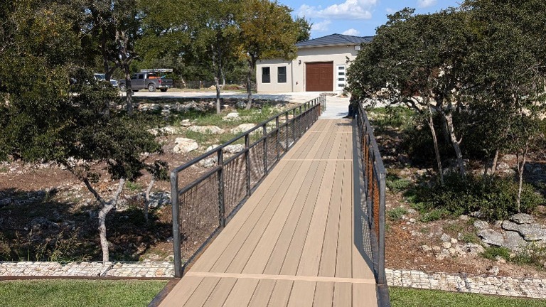 Steel Bridge w/ Azek decking