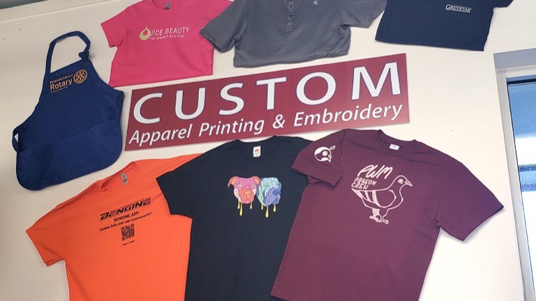 QPS does garments, hats aprons whatever a client needs