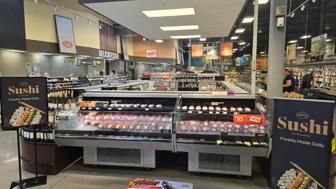 Profitable Sushi Franchise Kiosk in Kroger - No Rent, No Utilities