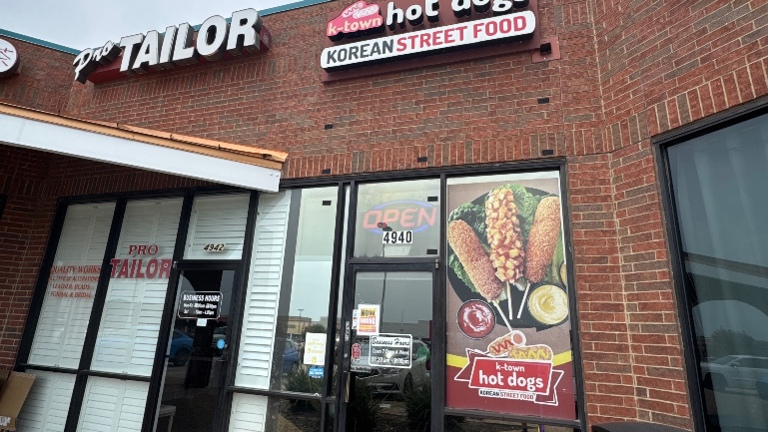 Front of the store 