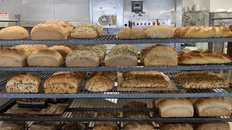 Bread Made Fresh From Scratch Every Day 