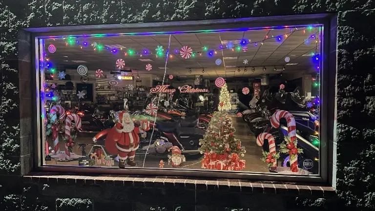 Christmas window