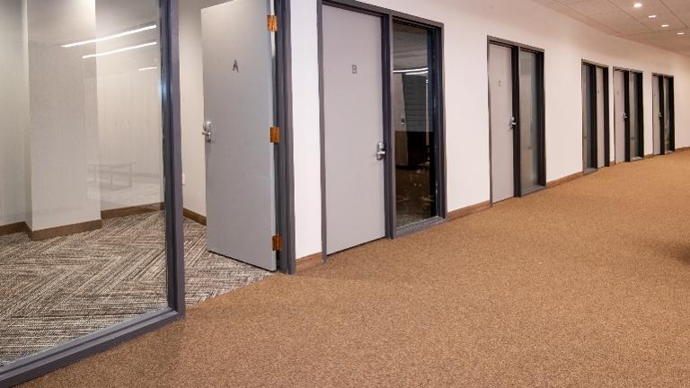 Currently 7 office/private storage (10x10)