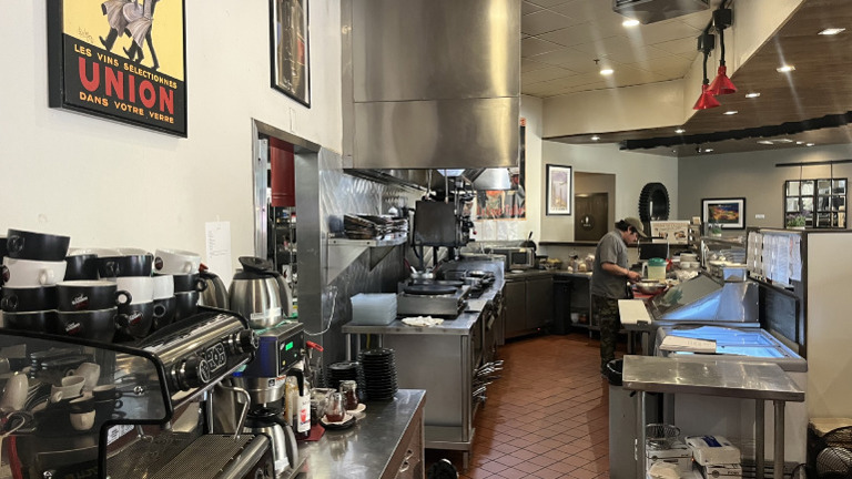 Main kitchen and coffee station