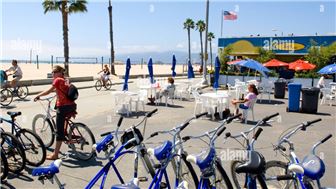 Bike rental business in prime beach-front location