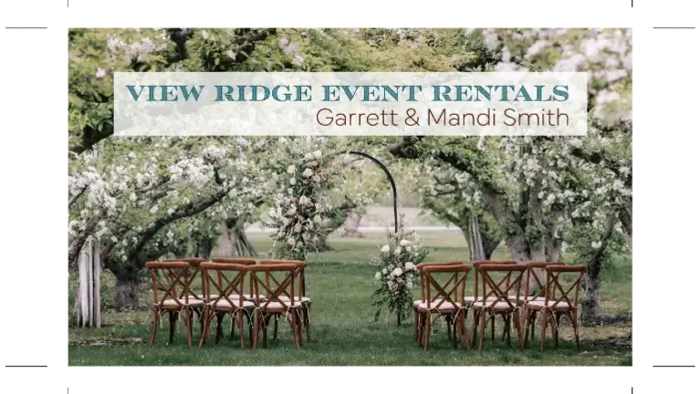 To view all photos of the business go to Viewridgeeventrentals.com