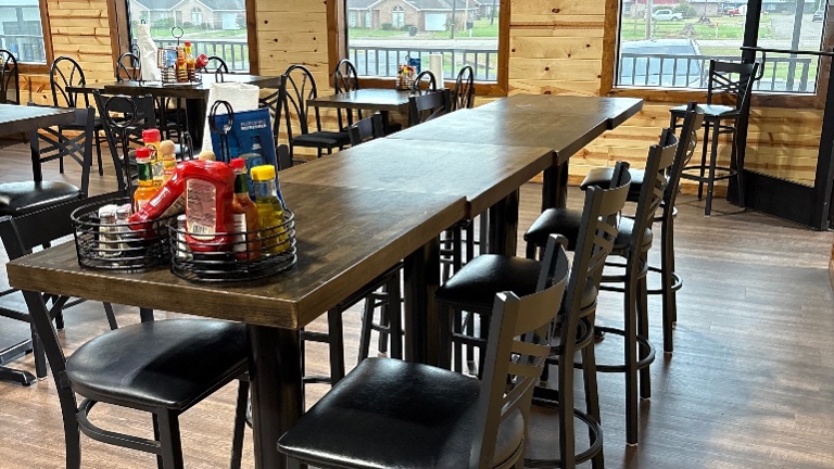 Inside bar area