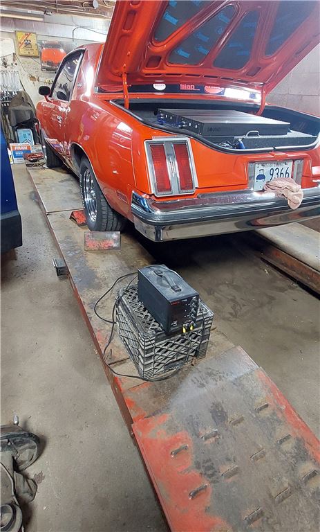 Drive on 10,000LB Lift