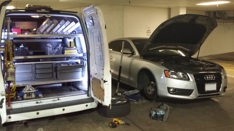 Fully Upfitted Vans