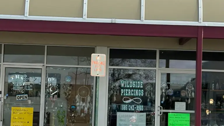 This is our store front in the jefferson rd plaza. The amount of trffic is a perfect spot for the store This is our store front in the jefferson rd plaza. The amount of trffic is a perfect spot for the store